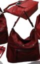 Torebka damska 3618 bordo